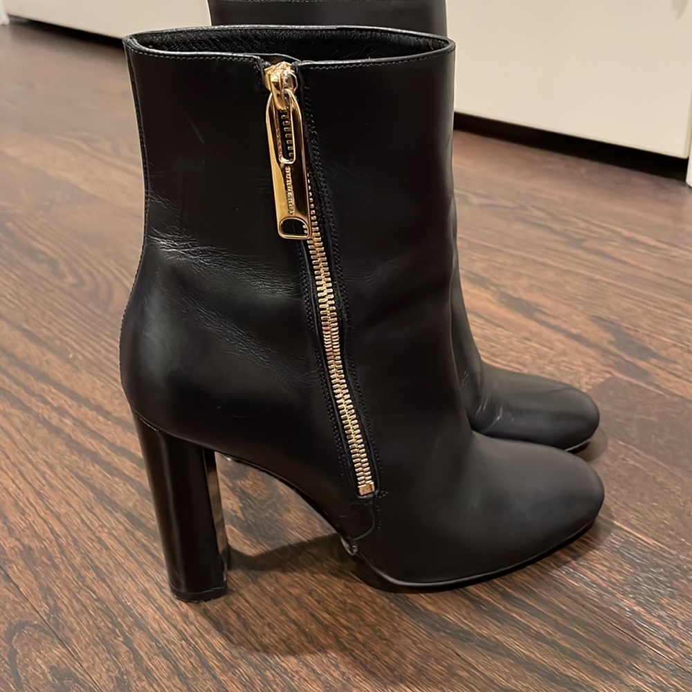 Burberry black booties (size 6.5)
